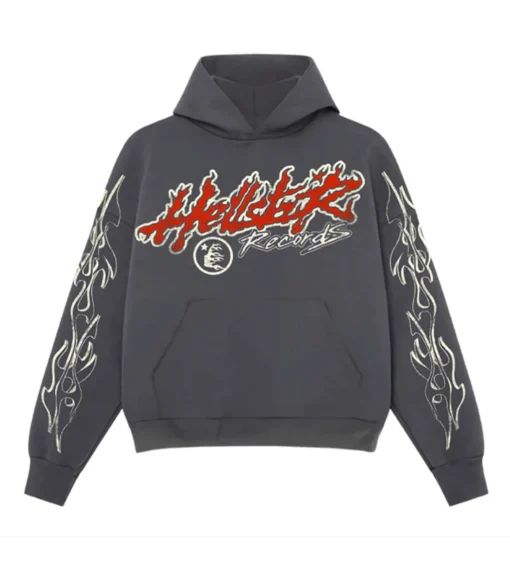 HELLSTAR HOODIE STUDIOS RECORDS TOUR FADED BLACK