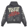 HELLSTAR HOODIE STUDIOS RECORDS TOUR FADED BLACK