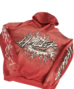 Hellstar Records Hoodie Red