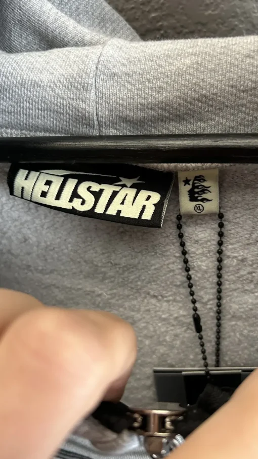 Hellstar Hoodie Capsule 11 Airbrushed Zip Up 4