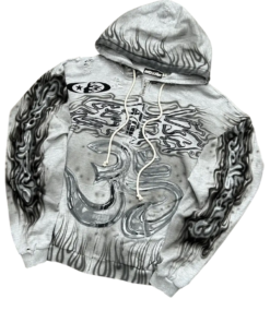 Hellstar Hoodie Capsule 11 Airbrushed Zip Up